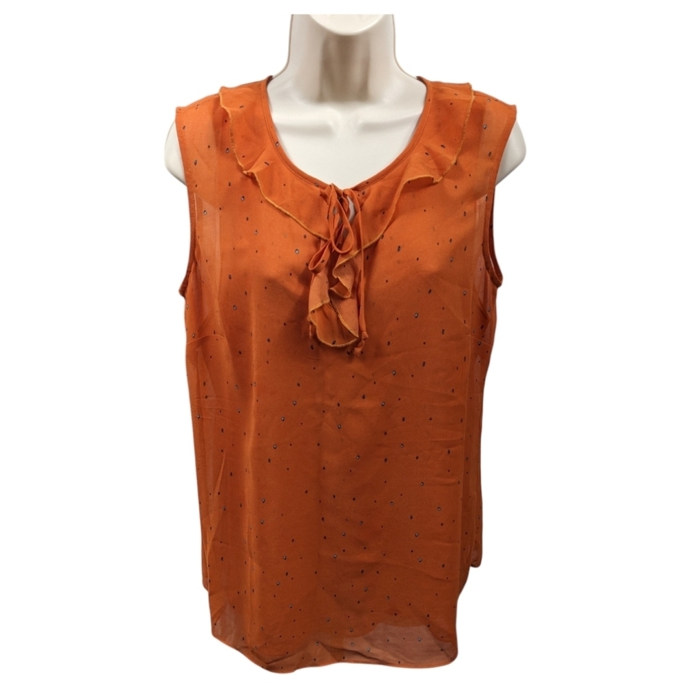 Cabi Sleeveless Sprinkle Top Sz M